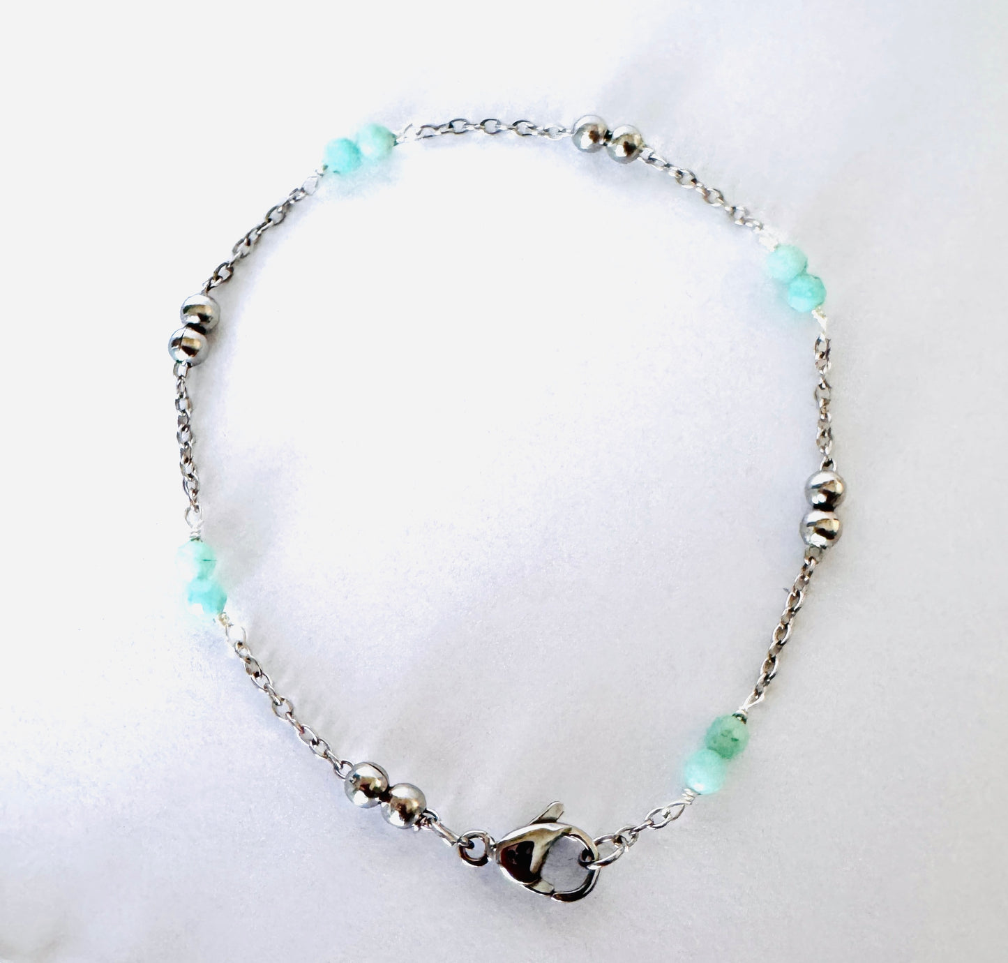 18k Plated Stainless Steel Bracelets -Dainty Paperclip