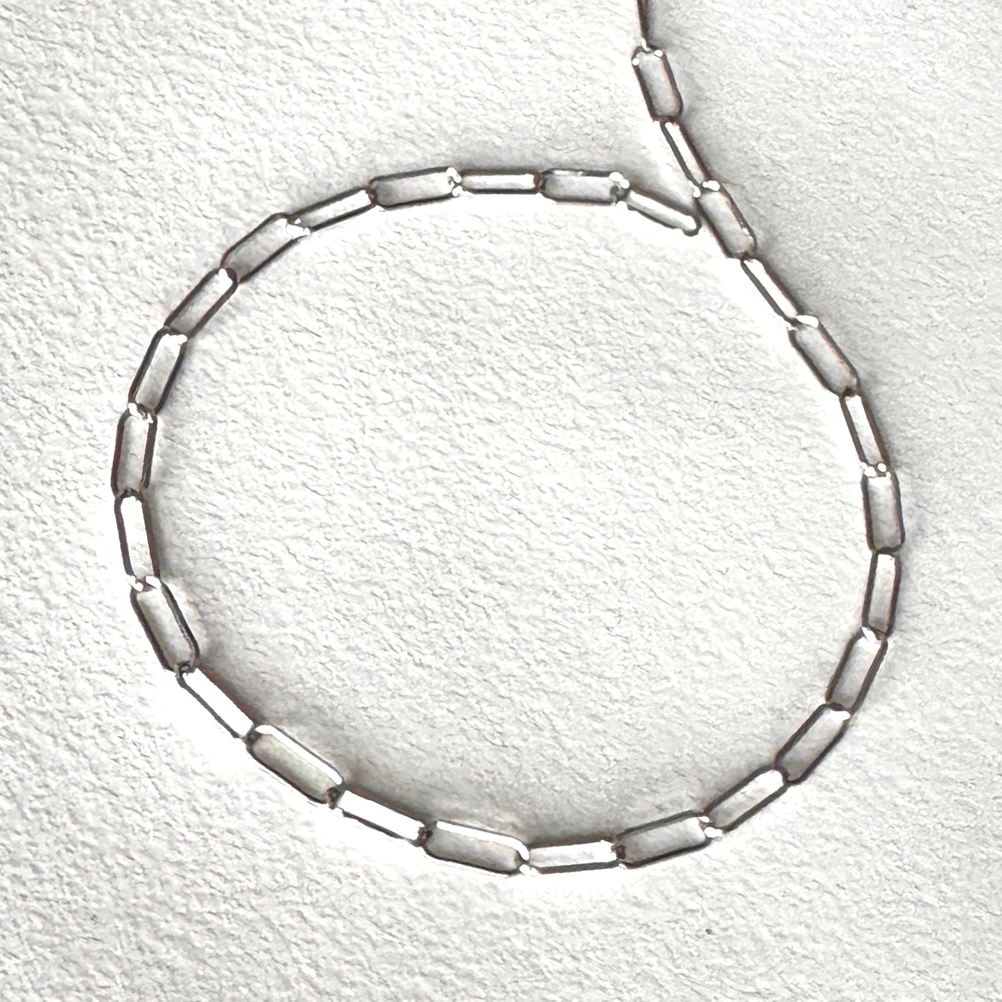 Samantha-Silver Paperclip
